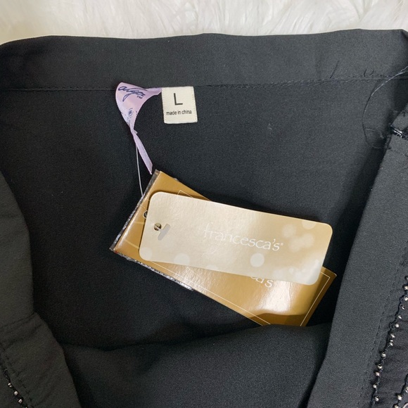 Alya Francesca’s Roxie Black Sequin Mini Skirt - Picture 5 of 6